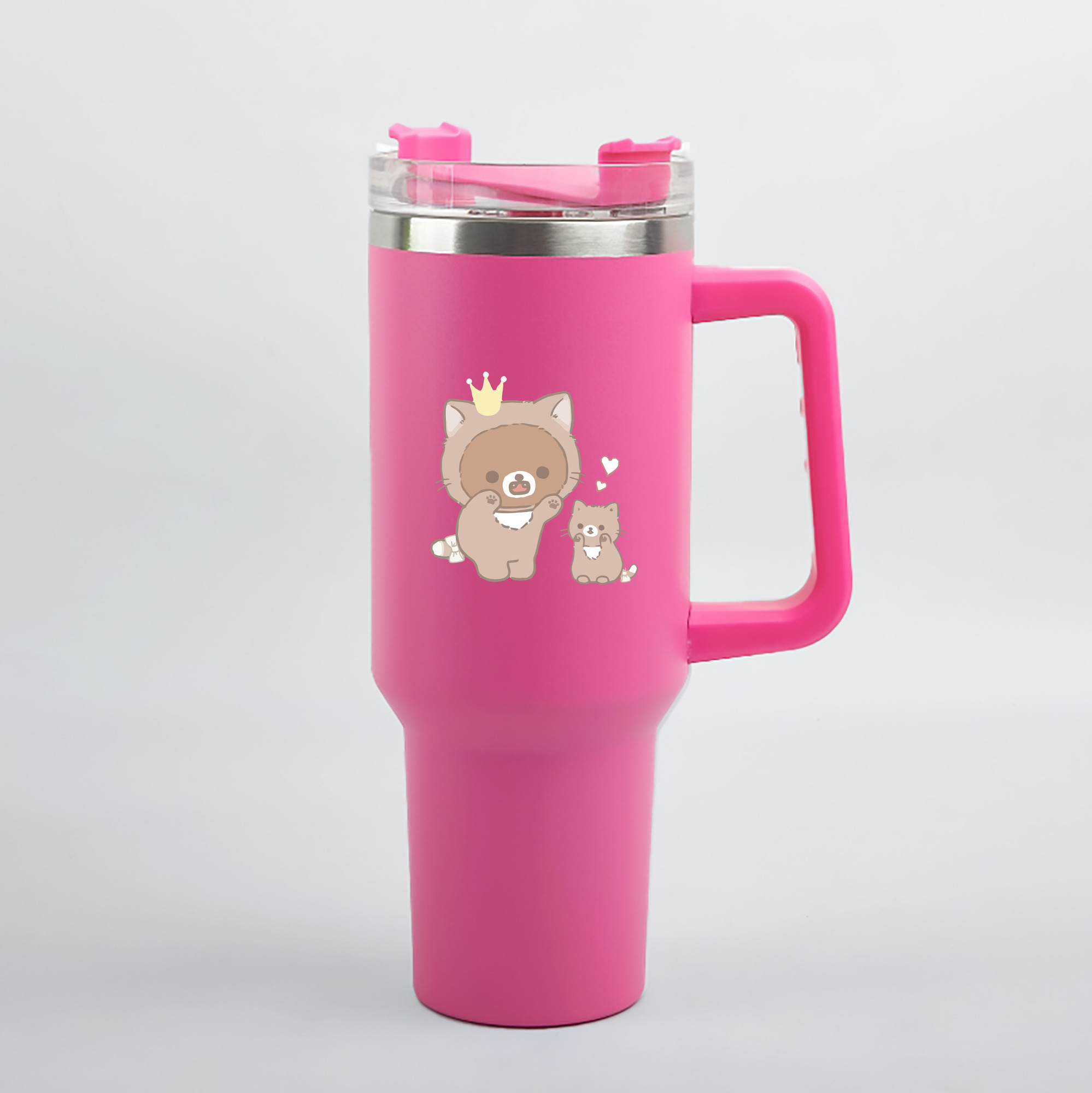（画像用） リラックマ リラックマ キイロイトリ Rilakkuma Korilakkuma Kiiroitori 1200mL車用タンブラー（カラープリント）